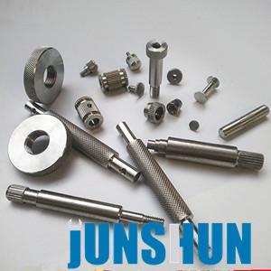 Knurling pin 